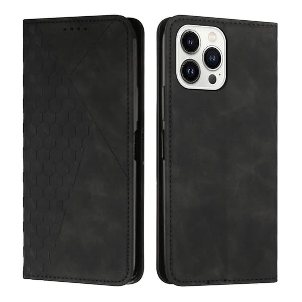 Diamond PU- case för iPhone 15 Pro Max Black