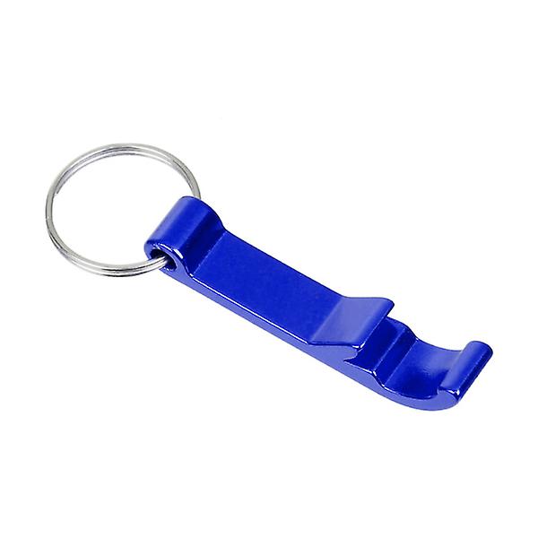 Fick liten nyckelring Ring Bar Claw Beverage Beer Flasköppnare (himmelblå) Random Color
