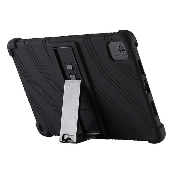 För Tcl Tab 10 5g 9183g Silikon Case Vikbart Pc Kickstand Tablet Cover Sky Blue none