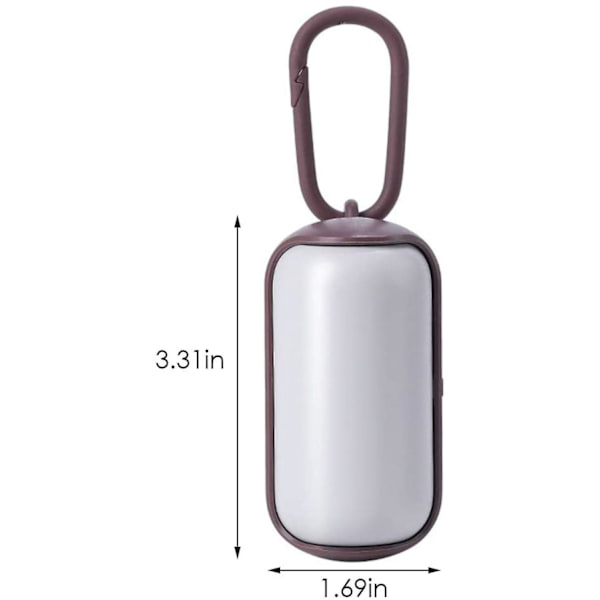 Distributeur De Sacs En Plastique Pour Crottes De Chien, Portabel avfallspåsdispenser för husdjur (soptunna) Katt Hund Bajspåse Dispenser null none