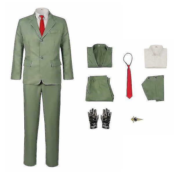 Anime Spyfamily Yor Forger Anya Forger Twilight Cosplay Kostym Aldult Barn Halloween Outfits V Aldult 180 Anya Forger Set