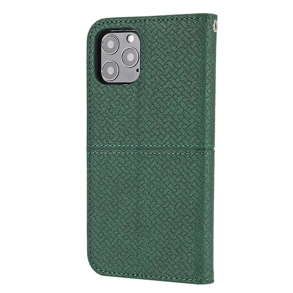 Sömmar Vävt Case För iPhone 15 Pro Green