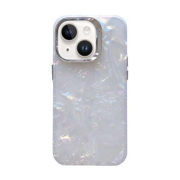 Shell Texture IMD phone case för iPhone 15 null none