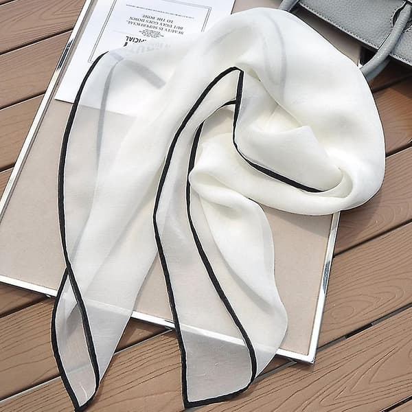 Damer Enfärgad Enfärgad Solid Tight Långt pannband White