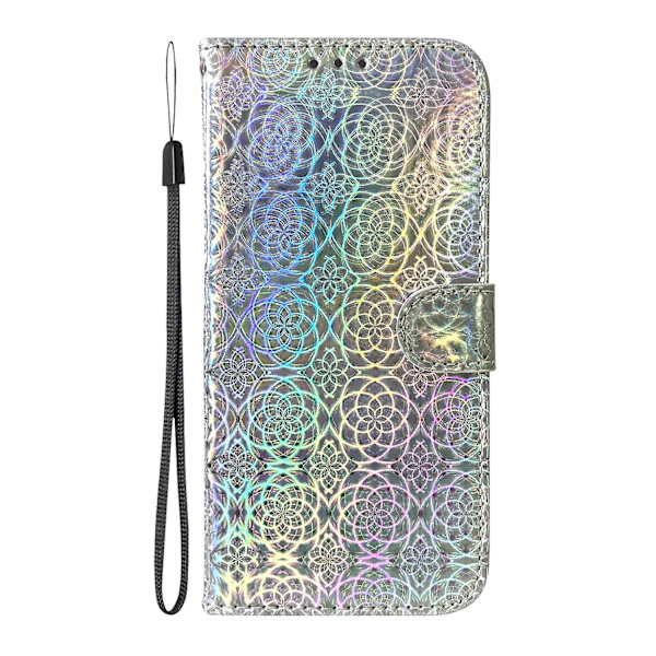Färgglatt case för iPhone 15 Pro Max Silver