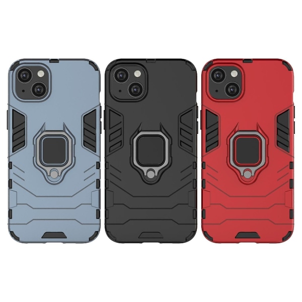 Stötsäker PC + TPU för iPhone 15 Plus Black