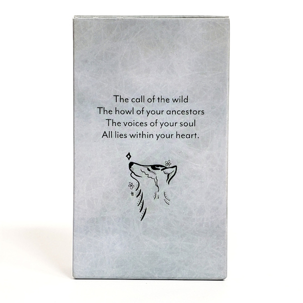 den vilda vargen Oracle Tarot Card