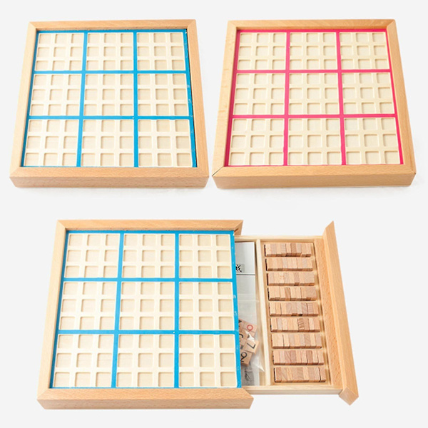 Interaktiv schack Sudoku spelplan Omedelbar minnesträning för förskolebarn Pink