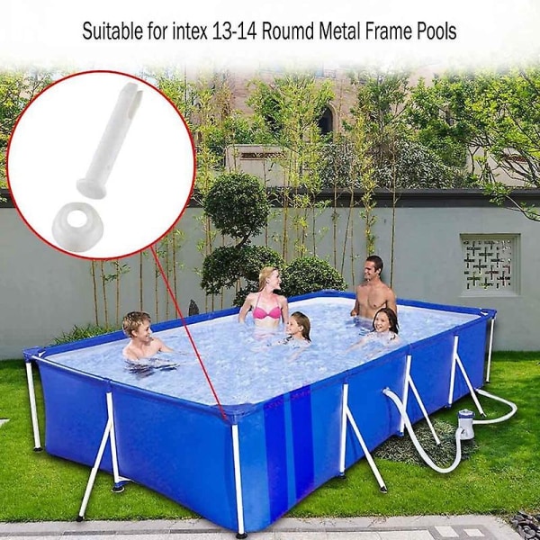 20st Abs Pool Ledstift 6cm236in Cap Set Tätningar För Intex Pool Ersättningsdelar 28270-28273