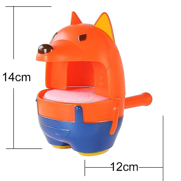 Baby Bubblemaskin Vattenleksaker för badrumsbarn i badkarleksak (orange) null none