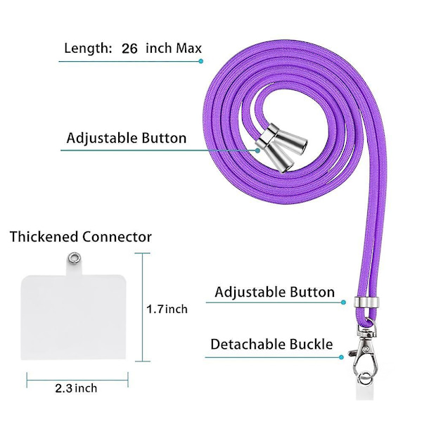 IMD TPU- case för iPhone 15 Plus Purple