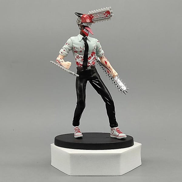 19cm Motorsåg Man Denji Anime Figur Power/denji Action Figur Motorsåg Man Denji Figurine Vuxen Samlarobjekt Modell Docka Leksak Present C 19cm No Retail Box1