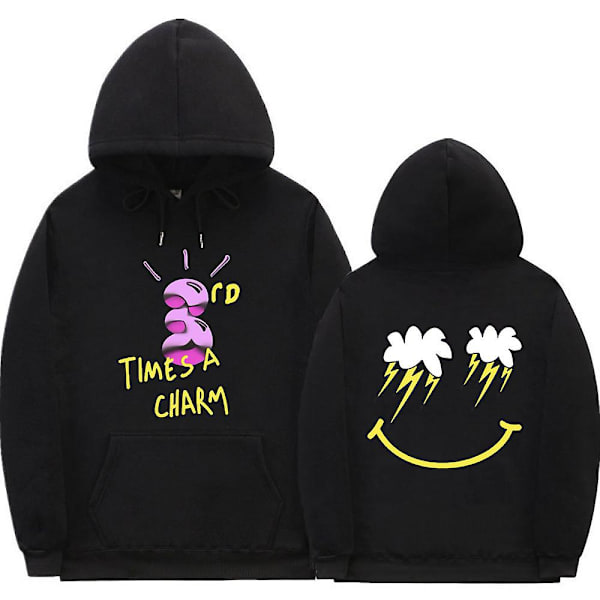 Cactus Jack Hoodie Män Kvinnor Dubbelsidig print Utseende Mamma I Can Fly Travis Scott Hoodies Unisex Hip Hop Streetwear Z0898*black S