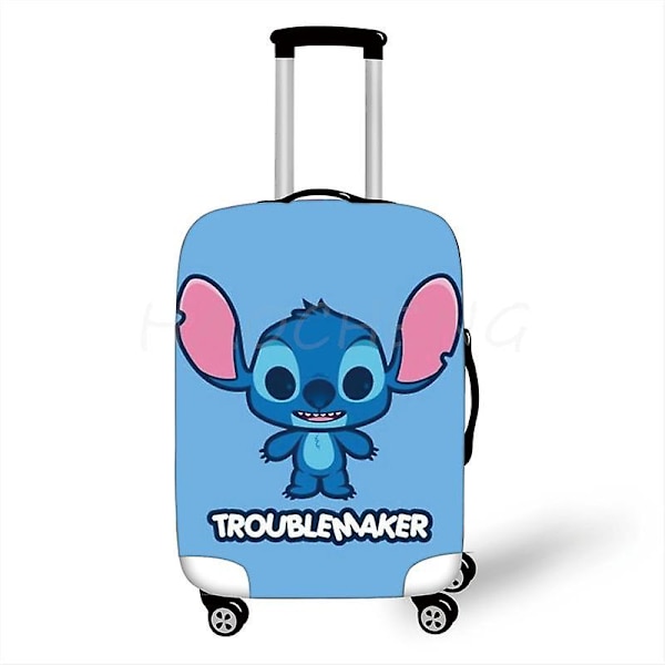 Vackra Cartoon Stitch Cover Elastiskt case Överdrag Anit-damm resväska cover för 18-32 tum Stil 1
