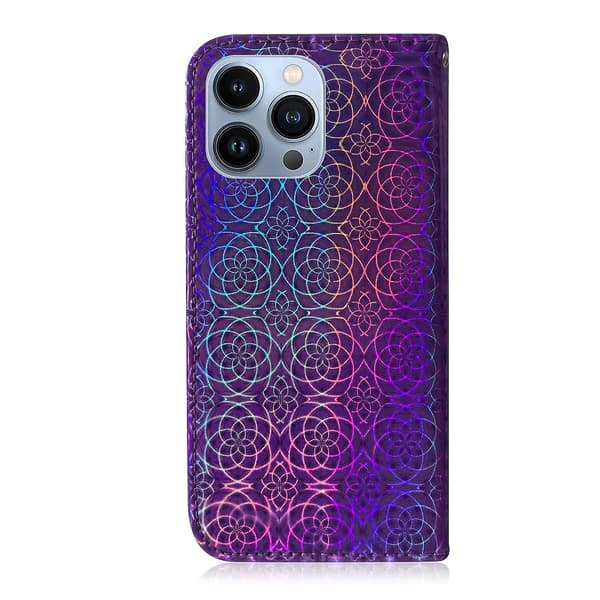 Färgglatt case för iPhone 15 Pro Purple