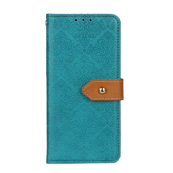 Präglat phone case för iPhone 15 Plus Blue