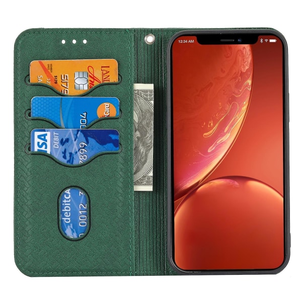Case i vävt läder med sömmar för iPhone 15 null none