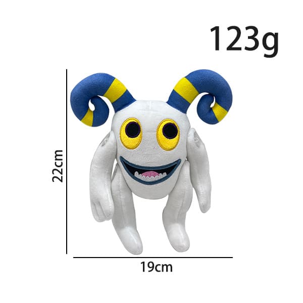 My Singing Monsters Wubbox Plysch Doll vit