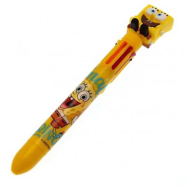 SpongeBob SquarePants Flerfärgad penna Yellow One Size