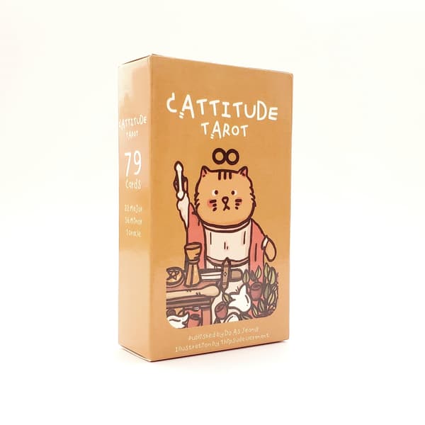 Cattitude Oracle Tarot Card Spådomskort