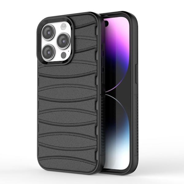 Värmeavledning phone case för iPhone 15 Pro Black
