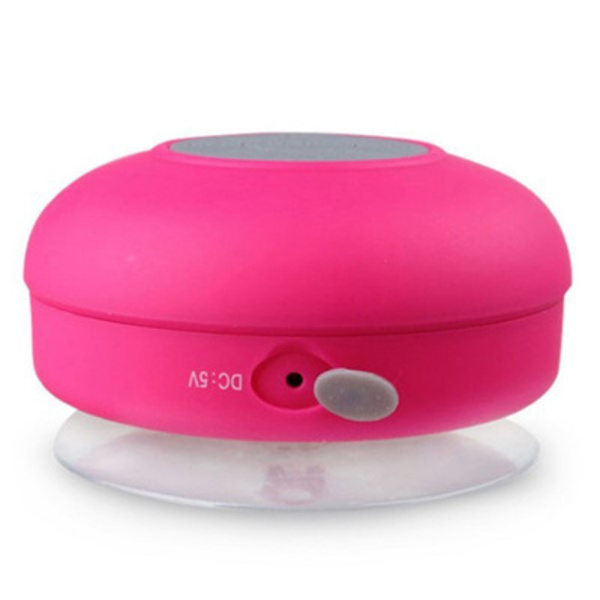 BTS06 Badrumssugkopp Bluetooth-högtalare - Rose Red