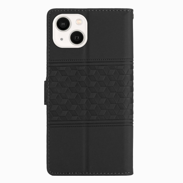 Diamantpräglat case för iPhone 15 Plus Black