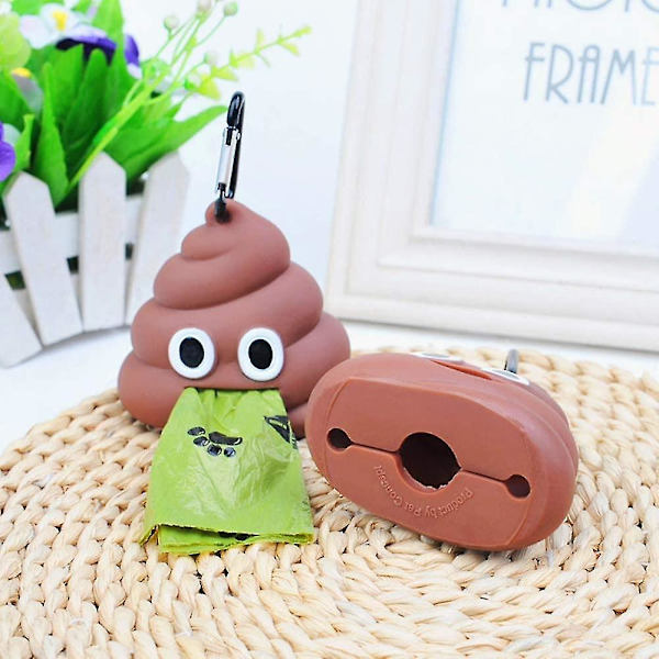 Bajspåse Dispenser Hund Bajspåshållare för hundavfallspåsar_happyshop null none