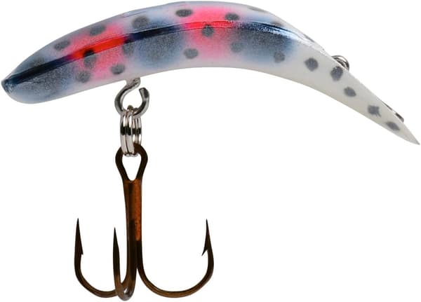 Yakima Bait Flatfish F-5 High Action Plug Regnbåge