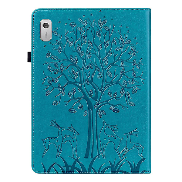Mönstrat case för Lenovo Tab M9 Blue