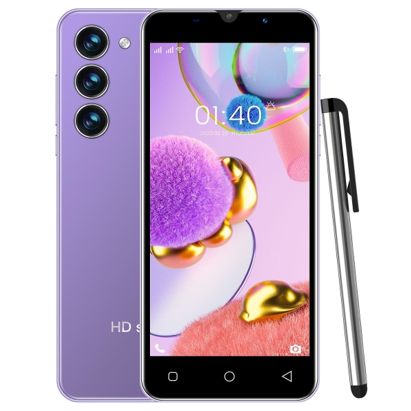 S23 Smartphone 5-tums 512mb+ 4gminne 1500mah Ultralång, utsökt utomhussporttelefon Pink none