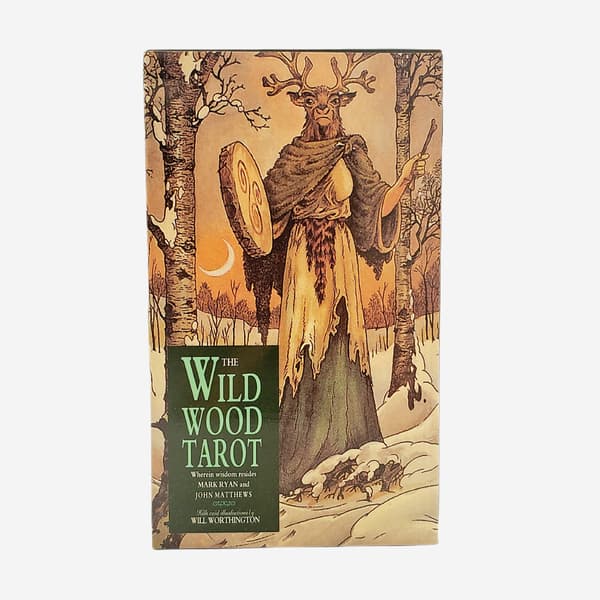 Vilt trä Oracle Tarot Card