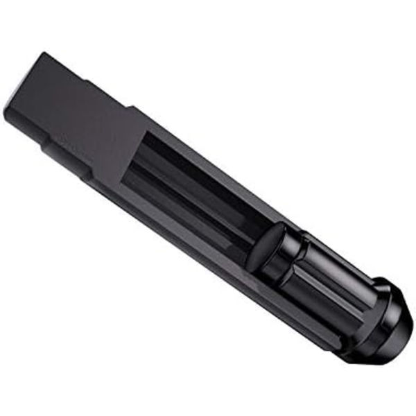 StanceMagic 6-punkts splinedrivning tuner ersättningsnyckelverktyg för eftermarknaden sexspline hjullåsmuttrar - 17,6 mm innerdiameter - Small 6-Spline Black