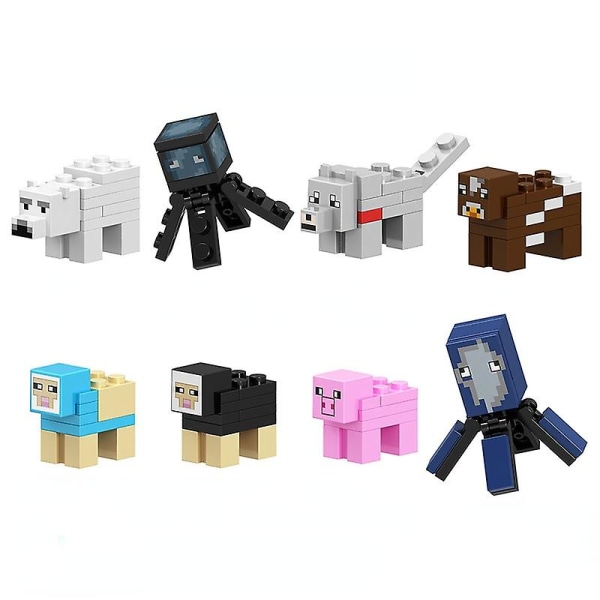 Minecraft series children's building block toys
