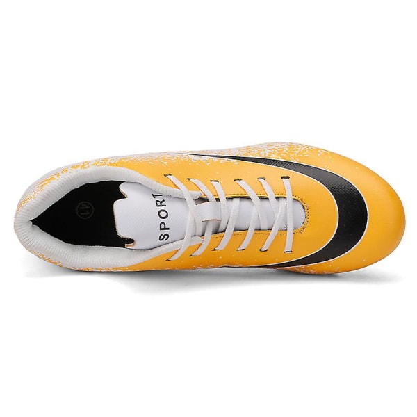 Friidrottsskor för män Spikes Track Race Hoppande Sneakers Professionell löpning Nail Spikes Skor Hz9003 Yellow 38