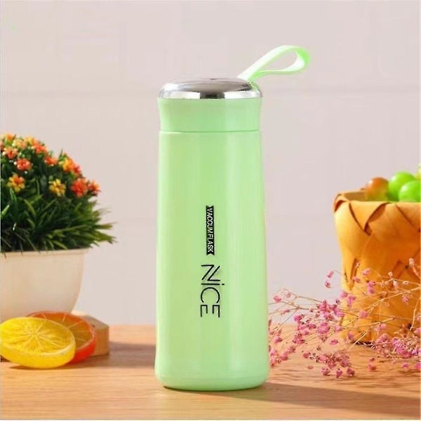 400ml Ny glasflaska Vattenflaska dubbellager glaskopp Bärbar Fin kopp null none