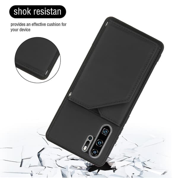 För Huawei P30 Pro Skin Feel Case Black