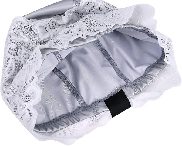 Kvinnor Flickor Spets Cap Flexibelt långt hår Lockigt hår Cap Pu Elastisk Cap Cap