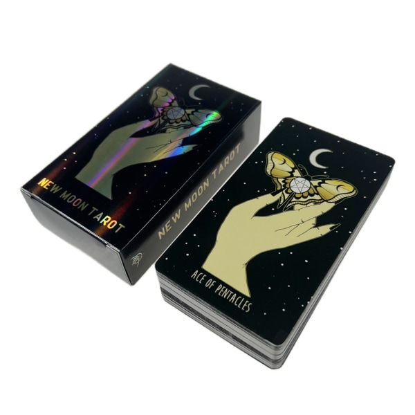 Nya månen Tarot divinerande kort