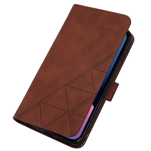 PU phone case för iPhone 15 Pro Brown