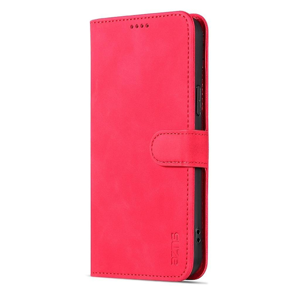 AZNS Calf Texture Case för iPhone 15 Red