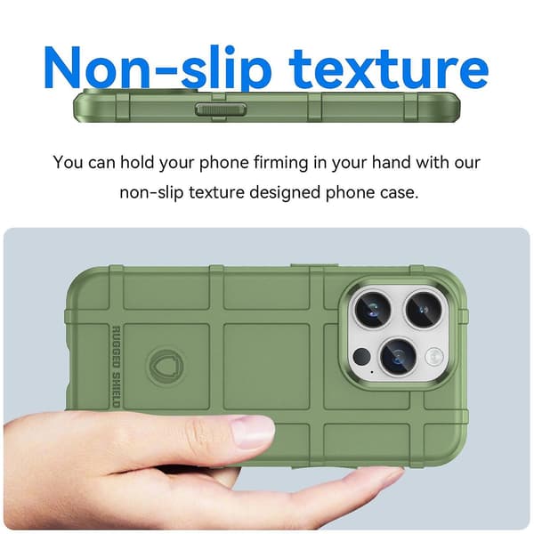 TPU phone case för iPhone 15 Pro Green