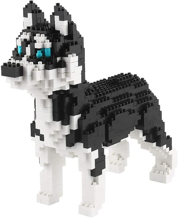 Micro Dog Building Blocks Mini Pet Building Toy Tegelstenar för barn,950 bitar Kljm-02 (husky) null none