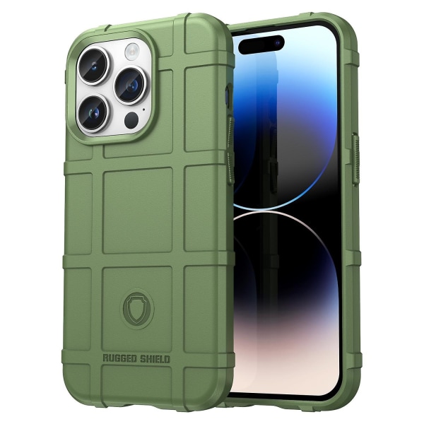 TPU phone case för iPhone 15 Pro Green