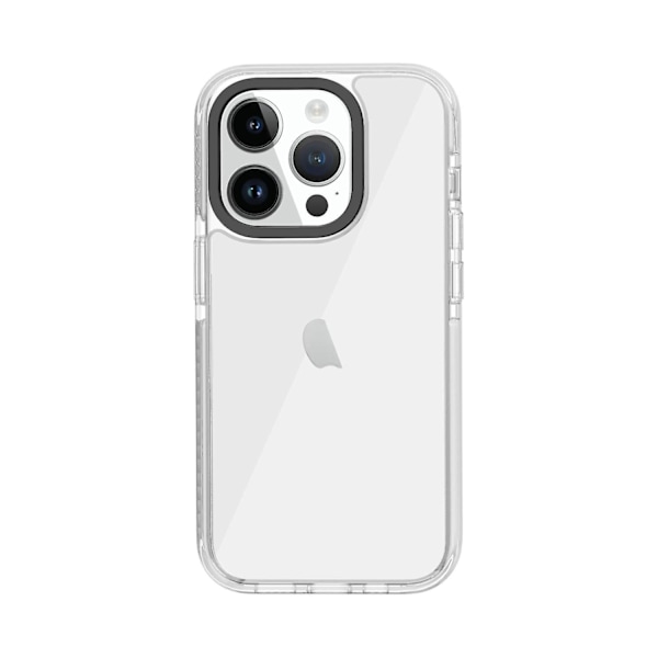 Transparent phone case för iPhone 15 Pro White