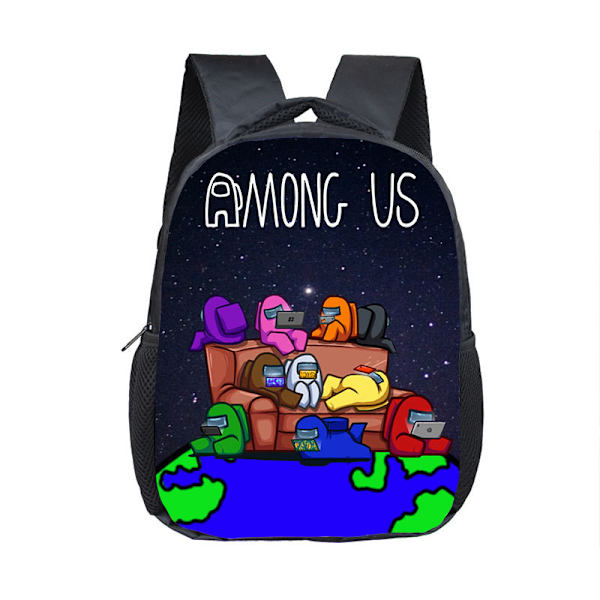 Spaceman 3D Space Werewolf Kill Cartoon Backpack Style 18
