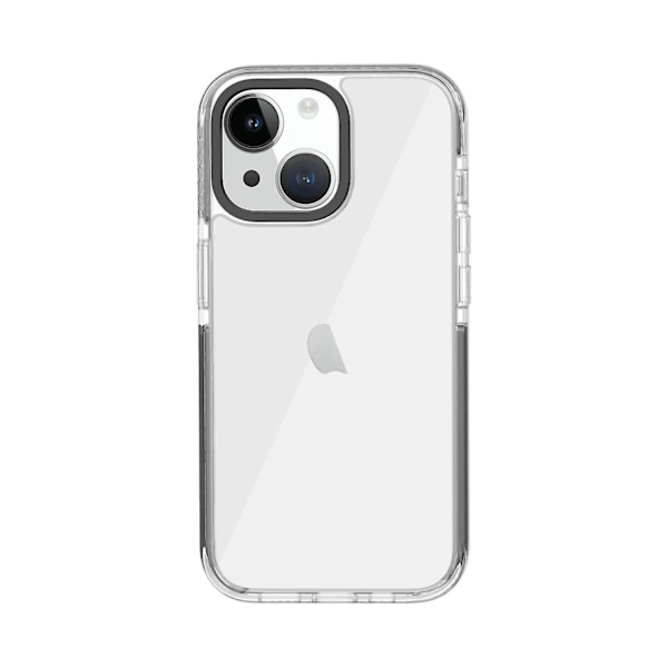 Transparent phone case för iPhone 15 Plus Black