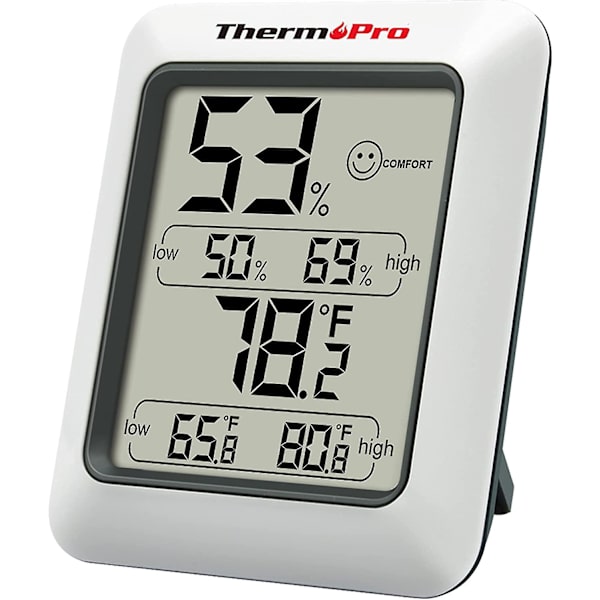 Thermopro Tp50 Hygromtre Numrique Thermomtre D'intrieur Thermomtre D'ambiance Et Jauge D'humidit Avec Moniteur D'humidit De La Temprature null none