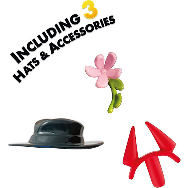 10-pack among us ​​Crewmate Action Figurer S1 med tillbehör null none