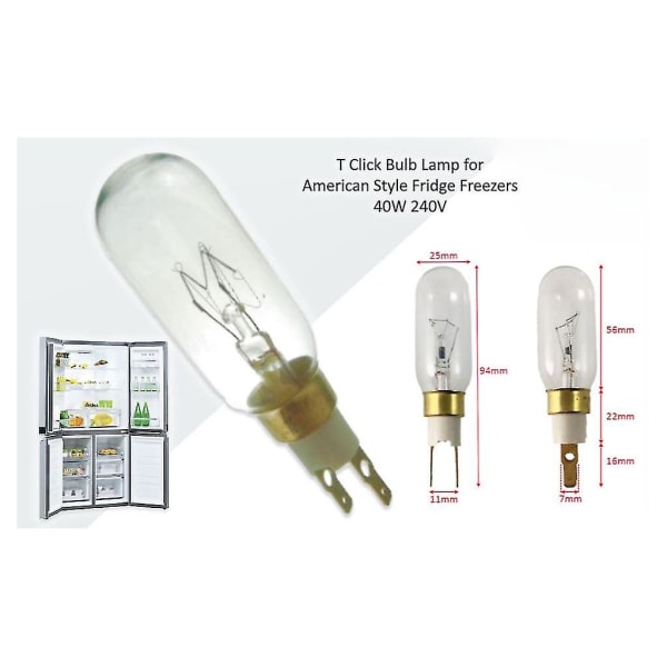 American Style T Click 40w 240v kyl-fryslampa null none